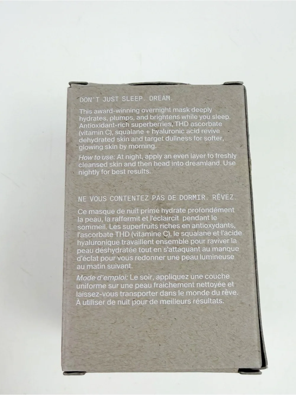 YOUTH TO THE PEOPLE Superberry Hydrate + Glow Dream Mask Face 2 fl oz New